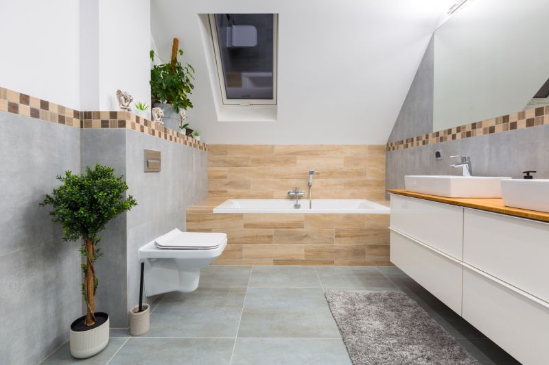 Bathroom with Smart Lighting System